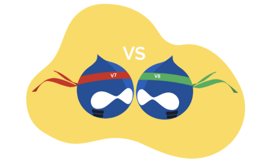 Drupal 7 vs. Drupal 8